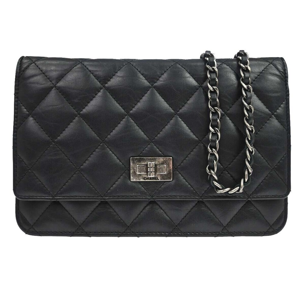 Chanel Reissue 2.55 Wallet on Chain Quilted Lambskin